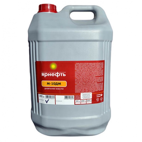 Масло моторное М-10ДМ 30литр (ЯРНЕФТЬ) - 1