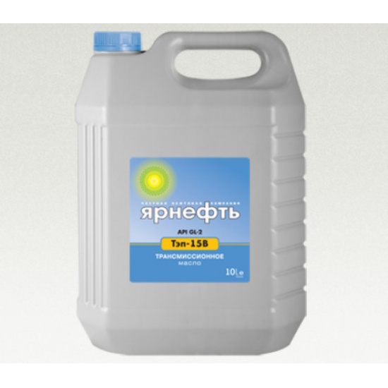 Масло трансмиссионное ТЭП-15В (нигрол) GL-2 10литр (ЯРНЕФТЬ) - 1