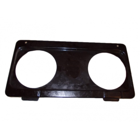 Решетка нижняя под круглые фары - 1