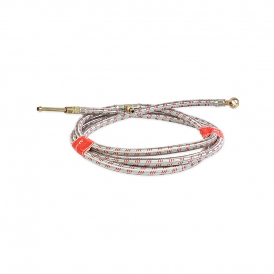 Топливопровод между баками в МЕТАЛЛИЧЕСКОЙ ОПЛЕТКЕ ( L=3600, вн.d.штущ.=14.) ( Упак.-5шт. ) - 1