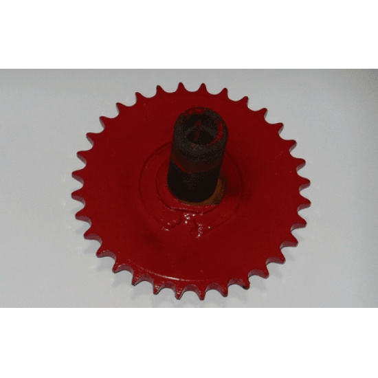 Звездочка (z=32 t=15,875 d=35) вала высевающих аппаратов (СЗГ 00.105-01) - 1