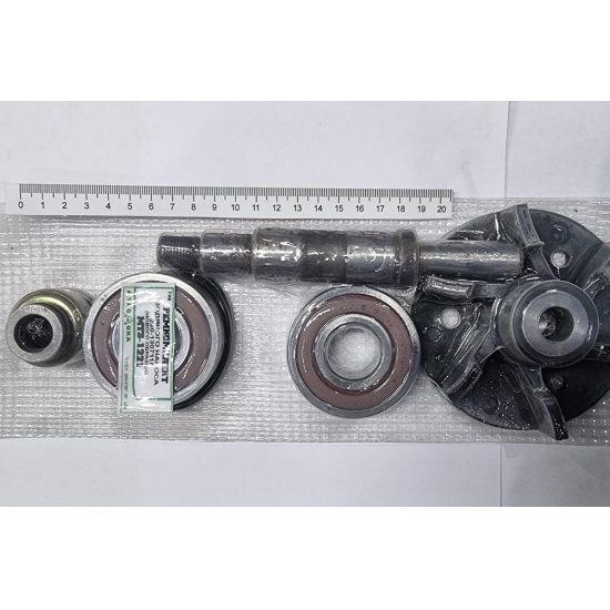 Р/к водяного насоса Д-260 МТЗ-1221 (н/о) (подшипники, вал, крыльчатка) - 1