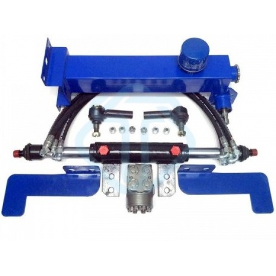 Комплект переоборудования МТЗ-80 с ГУРа на ГОРу с гидробаком (2-х сторонний цилиндр) - 1