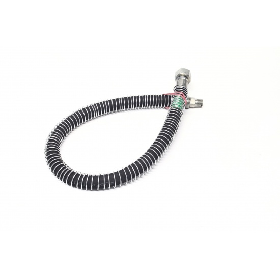 Шланг тормозной 600 мм Ш14+Ш14 в пружине Т-150 - 1