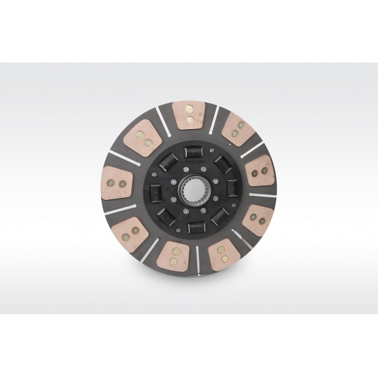 Диск сцепления ( ЕВРО ) МТЗ - 2522 МТЗ, DEUTZ, DETROIT ( РЕЗИНОВЫЙ демпфер,керамические накладки ) - 1