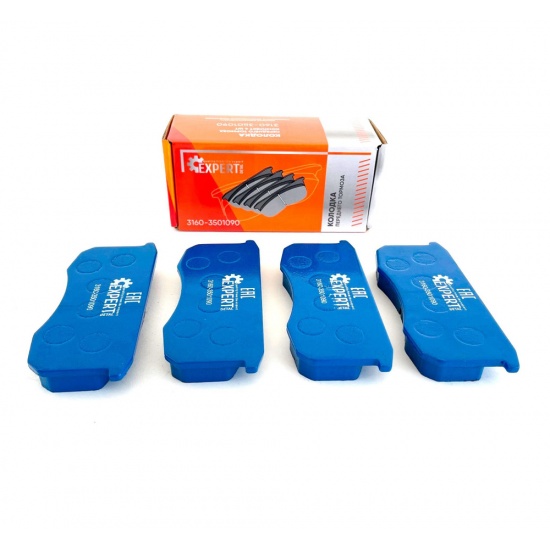 Колодки тормозные передние ГАЗель, Волга-3110, Соболь (керамика) (к-т 4 шт.) "ExpertDetal" (16) - 1