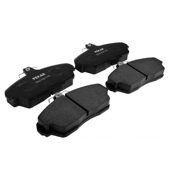 Колодки тормозные передние ГАЗель, Волга-3110, Соболь (4 шт) "ТРИАЛ" (12) - 1