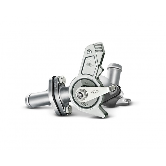 Кран отопителя ВАЗ 2101-07,2121,1111,Волга (керам.) LUZAR (LV 0101)(84) - 1