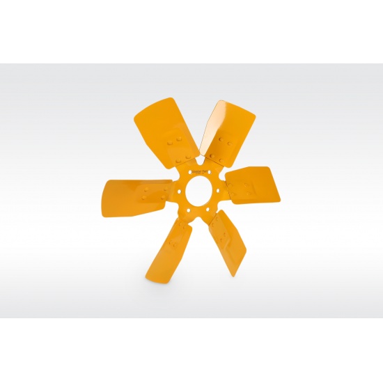 Вентилятор МЕТАЛЛИЧЕСКИЙ ПВХ покрытие ( 6 лопастей ) МТЗ-80/82 - 1