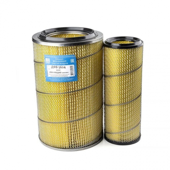 Фильтр воздушный 260-1109300 KF7260K Д-260, МАЗ-103, ПАЗ "ДЗАФ" (2) - 1