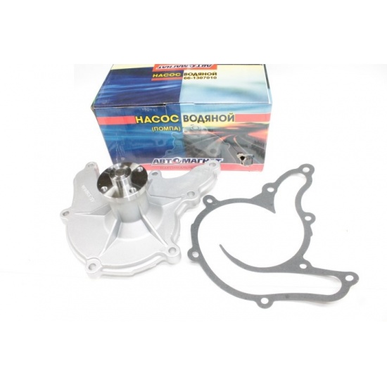 Насос водяной ГАЗ-53 дв. ЗМЗ-511 V8 чугун "Автомагнат" (3) - 1