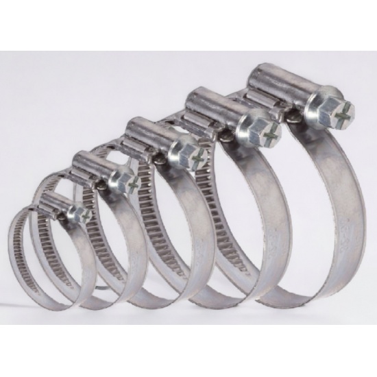 Хомут червячный 80-100/9 мм W1 ТДС (15328) - 1