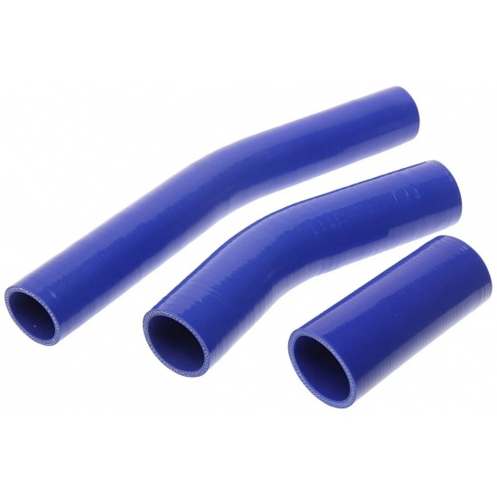 Патрубок радиатора ЗИЛ-130 силиконовый (3 шт) "Technik " - 1