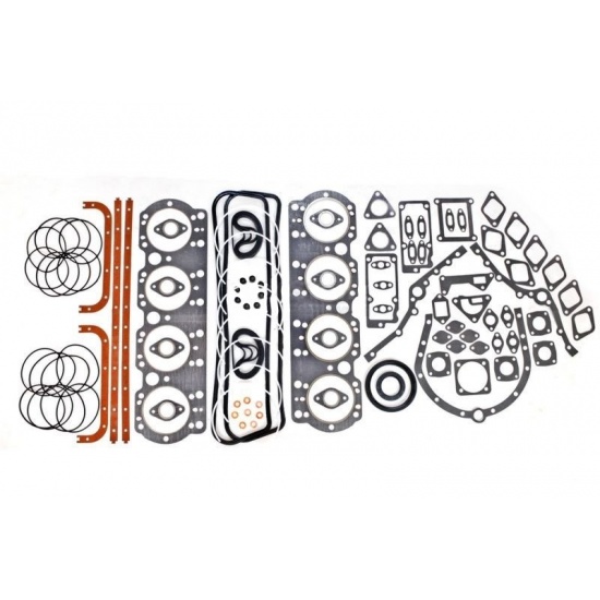Комплект прокладок двигателя ЯМЗ-238 ПОЛНЫЙ БЕЗ ГБЦ (72 поз) ПМ на подложке"ГБЦ" - 1