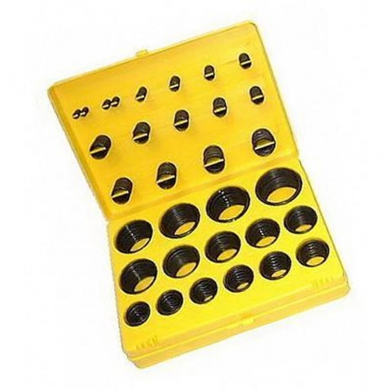 Набор резиновых колец 404 шт. Желтый DA-00997 "Автомагнат" (20) - 1