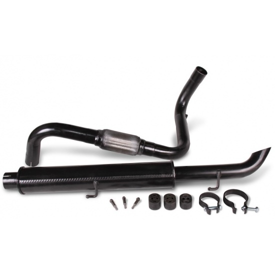 Система выпуска отработавших газов МТЗ-892 (Д-245) (глушитель + труба промеж.+ хомуты + крепеж) - 1