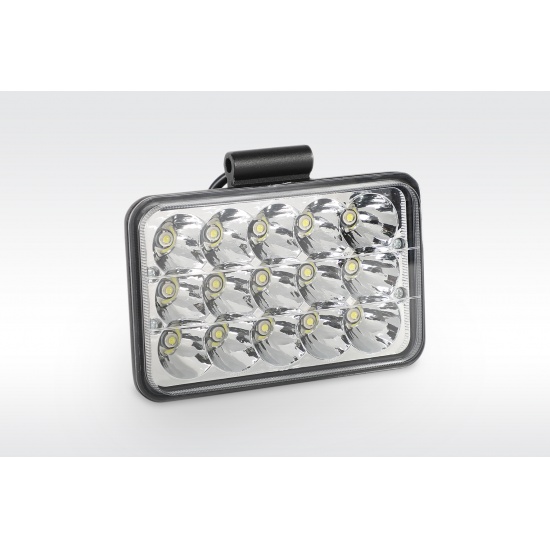 Фара прямоугольная, направленный свет, 15 диодов, 45W, (168x108x75) 12/24V ( Упак. - 20 шт. ) - 1
