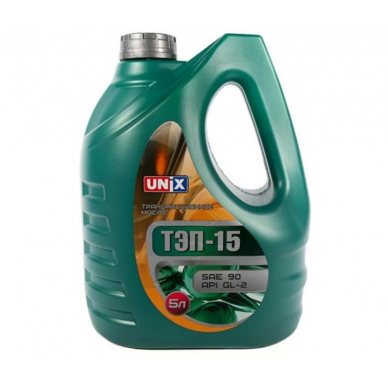Масло трансмиссионное ТЭП-15 (нигрол) GL-2 5литр (UNIX) - 1