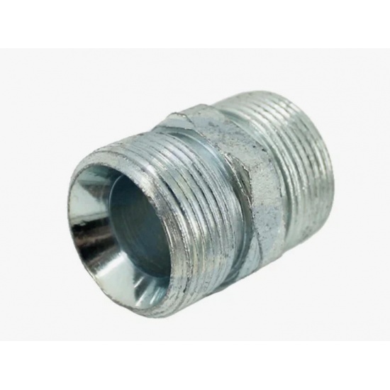 Штуцер соединительный (DKOL M27*1.5-DKOL M27*1.5) (S32) AGROIMPULS - 1