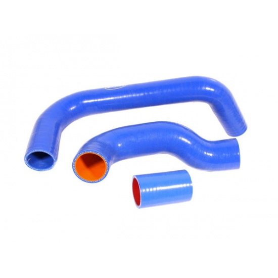 Патрубок радиатора УАЗ-31601 силиконовый (3 шт) "Technik " - 1