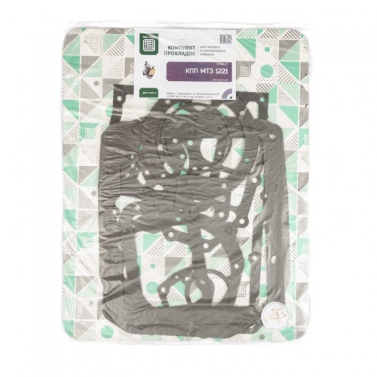 Комплект прокладок КПП МТЗ-1221 15 позиций на подложке "ГБЦ" - 1