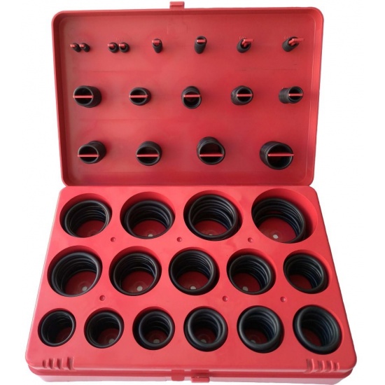 Набор уплотнительных колец (379 предметов) "Сервис  Ключ" - 1