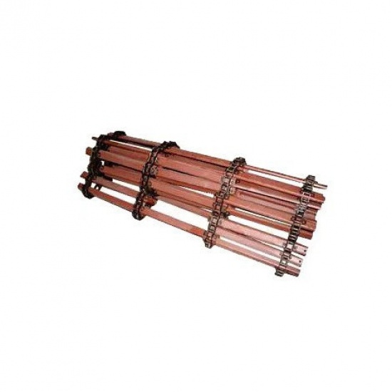 Транспортер (ОМСК) Полесье1218 накл. камеры (КЗК-1817000) планка 4мм, (болт 8мм) - 1