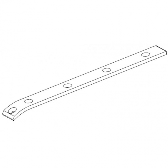 Направляющая цепи транспортера наклонной камеры (КОРОТКАЯ) - 1