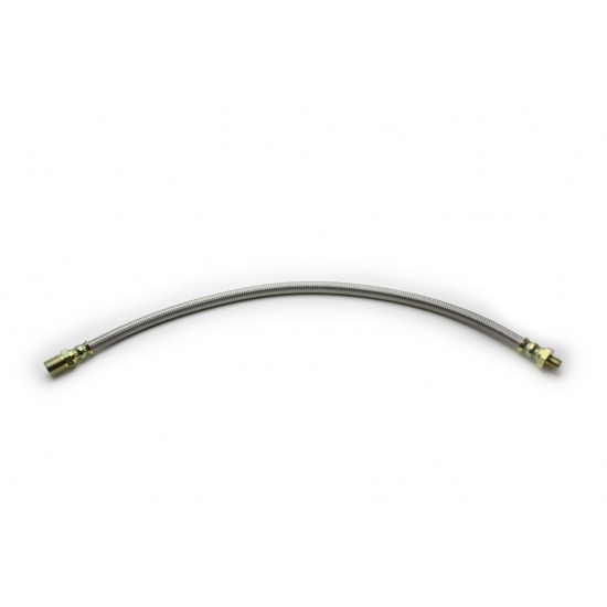 Шланг тормозной задний УАЗ-3151 в металлической оплетке (465 мм) (3551465) "TR" - 1