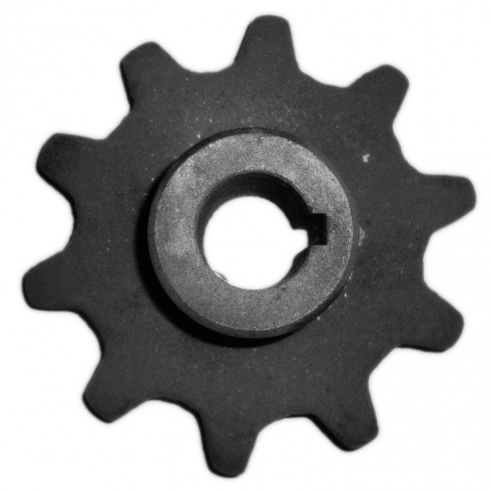 Звездочка Z-10, t-38 верхн. вала н/к (СТАЛЬ) - 1