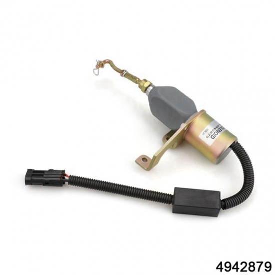 Соленоид топливного насоса (Клапан отсечки топлива) в конце "крючок"(Акрос, Двигатель Cummins) Китай - 1