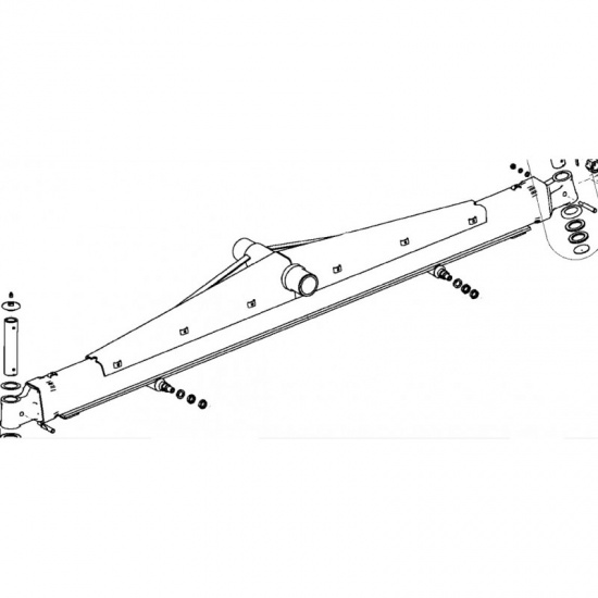 Балка РСМ 8.02.02.020А управл. моста Вектор Дон-1200 (РСМ) - 1