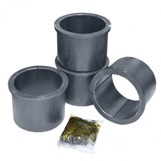 Втулка башмака балансира КАМАЗ (к-т 4 шт. + смазка) (55111-2918074-01)  Ростар - 1