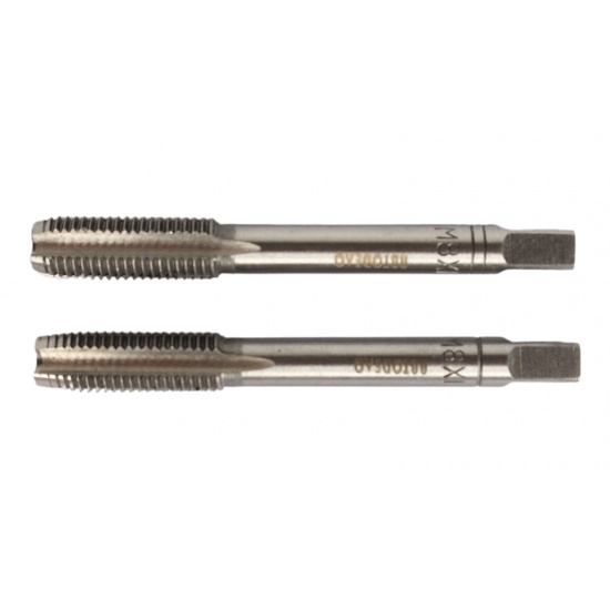 Метчик М8 х 1,0 ручной (набор 2шт.пластм/ф) АвтоDело 40822  (125) - 1