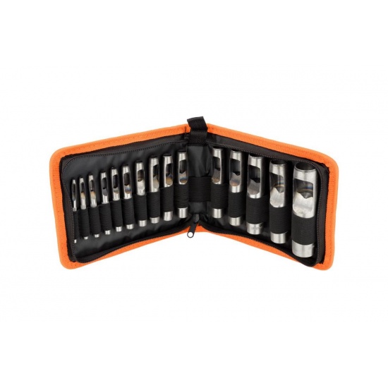 Набор просечек 12 шт. (3,0-19мм) в сумке  АвтоDело (40412) - 1
