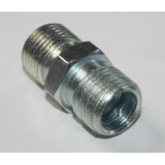 Штуцер М18хМ18 пневмосистемы КАМАЗ голый - 1