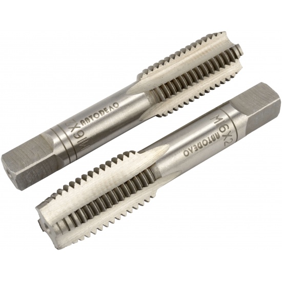 Метчик М14 х 1,5 ручной (набор 2шт.пластм/ф) АвтоDело 40801 (35) - 1