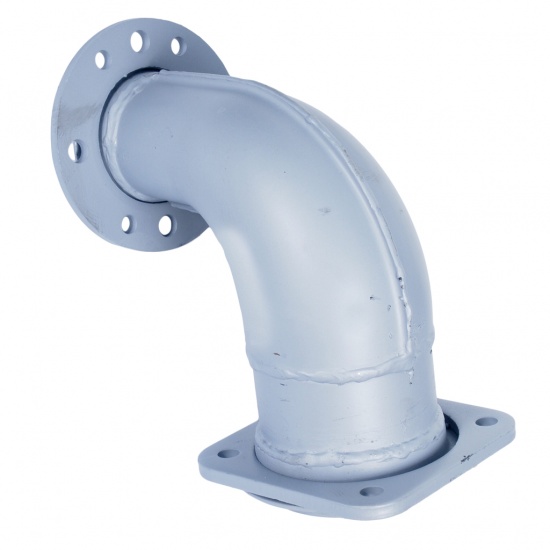 Патрубок приемный Камаз ЕВРО(ракушка) 010 универсальная (L1-147мм, L2-155мм) ПОЛИМЕР - 1