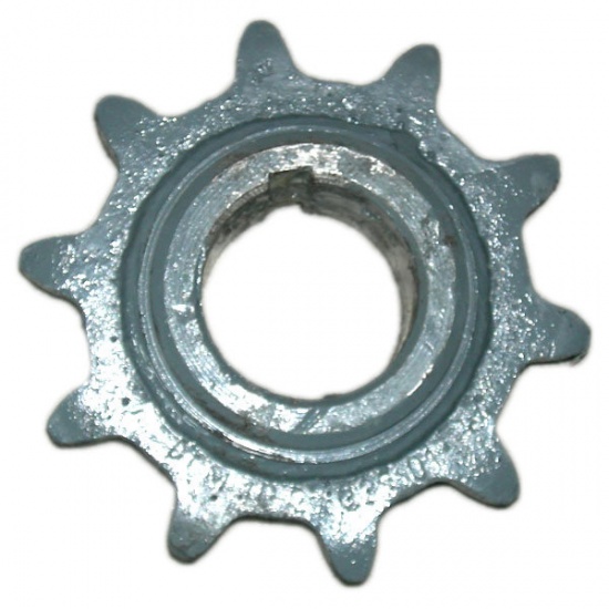 Звездочка z=10, t=38 d=50 верх вала н/камеры СТАЛЬ ФРЕЗЕРОВ - 1