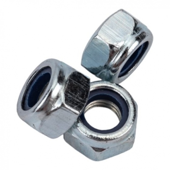 Гайка 6 со стопорным кольцом DIN 985 Zn - 1