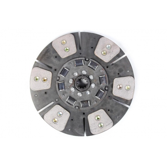 Диск сцепления ведомый МТЗ-80, 82 (340мм) (аналог LUK 332001410) резинка, керам.накл."Агротэк" (5) - 1