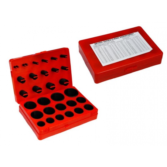 Набор резиновых колец 382 шт. Красный DA-00995 "Автомагнат" (20) - 1