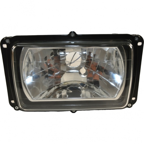 Фара КАМАЗ, МАЗ, УРАЛ, КРАЗ, К-700 (гладкое стекло) (ФГ013) (09.2135) "АвтоЭлектрика" - 1