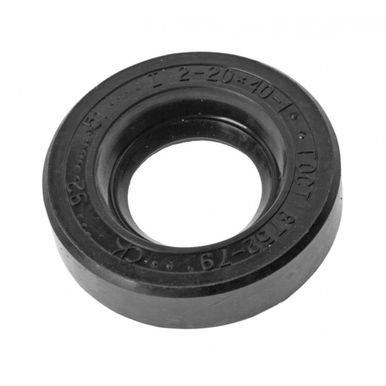Сальник 2,2-20х40х10 водяного насоса резина "ВТМ" - 1