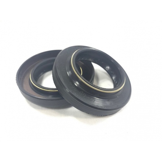 Сальник 2,2-42х68х16,4 хвостовика раздаточной коробки УАЗ-3741 NBR КАУЧУК красный "Резинотехника" - 1