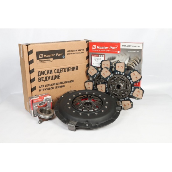 Муфта сцепления ЛЕПЕСТКОВАЯ в комплекте с 2-мя дисками ( КЕРАМ.НАКЛАДКИ + ПРУЖИНЫ ) - 1