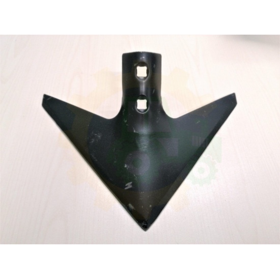 Лапа КШУ, КСК (330 мм) наплавленная 6 мм к S-образной стойки 65x12 (меж. центр. 45 мм) (Алмаз РЗЗ) - 1