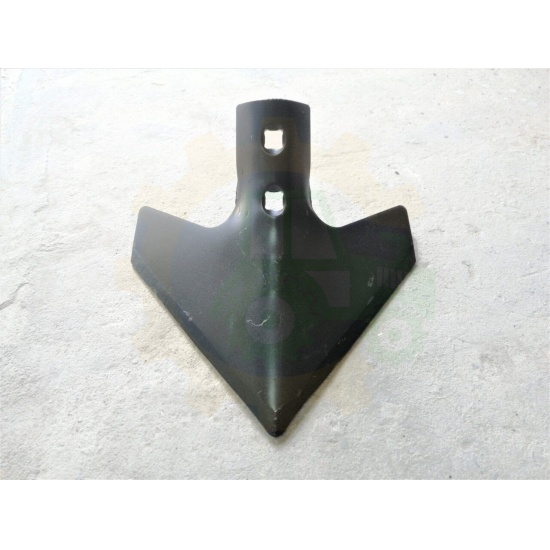 Лапа КПМ (230 мм) стрельчатая 6 мм для S-образной стойки 45x12 (меж. центр. 30 мм) (Алмаз РЗЗ) - 1