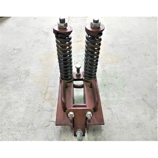 Кронштейн крепления стойки (КПЭ) Место №3 в сборе с пружинами (Алмаз РЗЗ) - 1