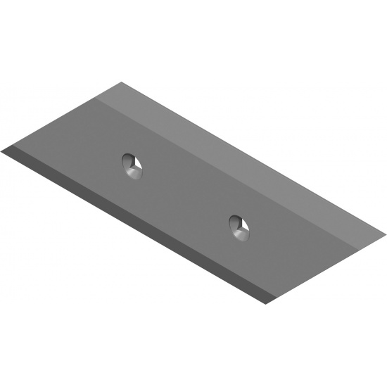 Нож (ПСКу,ПСКуМ) левый ромб двусторонний 450х140 мм, толщ.10 мм (Алмаз РЗЗ) - 1